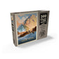 Mypuzzle Grand Teton National Park: Winter Hush, Vintage Poster - Premium 500 Piece Jigsaw Puzzle For Adults