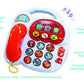 Nothing But Fun Toys Lights And Sounds Fun Time Telephone Designed For Children Ages 12+ Months, Multicolor