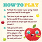 ROO Games Happy Snappy Apples - Wooden Strategy Game for Kids Ages 3-6, Multicolor, Model AS/810/12C