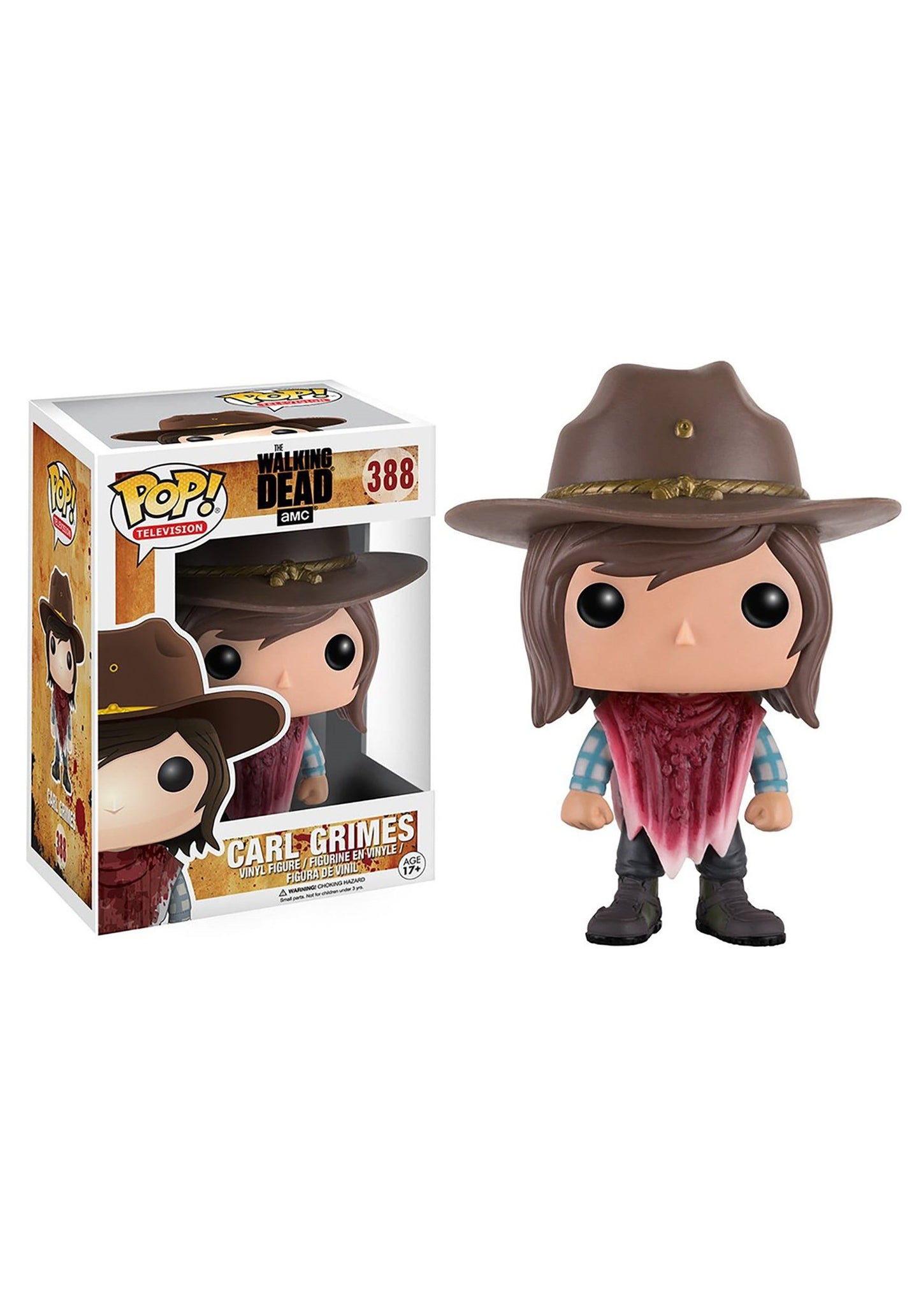 Funko Pop Television: The Walking Dead - Carl Grimes Action Figure