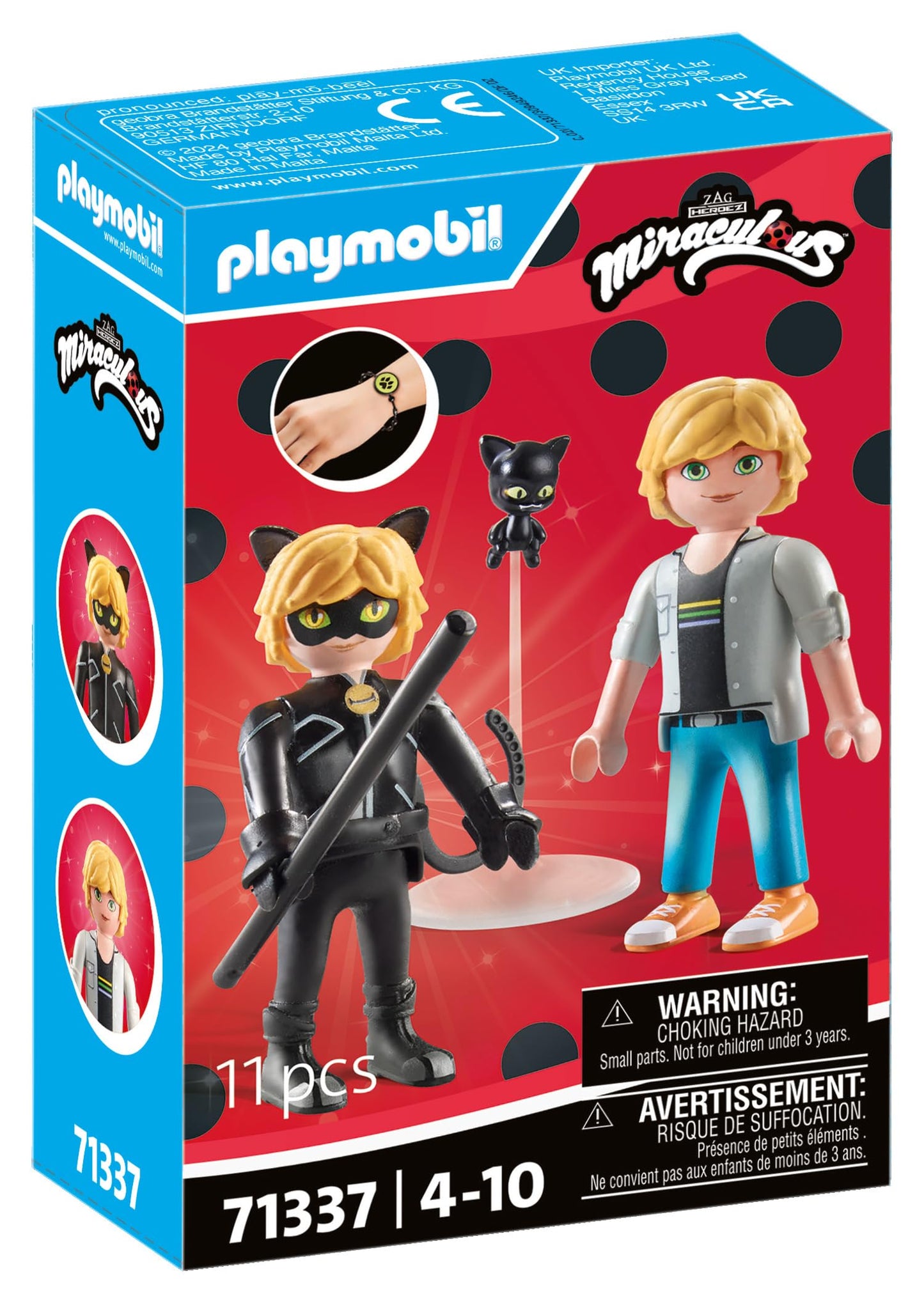 Playmobil Miraculous: Adrien & Cat Noir