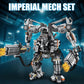 HIGH GODO Black Empire Mech Building Blocks Set for mature-themeds  Motorized Robot Building Toy with Multiple   Combat protective covering Style Warrior Collectible Gifts for Fans Man Boys Ages 8+ (684 Pieces)