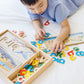 Melissa & Doug See & Spell Wooden Educational Toy With 8 Double-Sided Spelling Boards And 64 Letters - Preschool Learning Activities, See & Spell Learning Toys For Kids Ages 4+