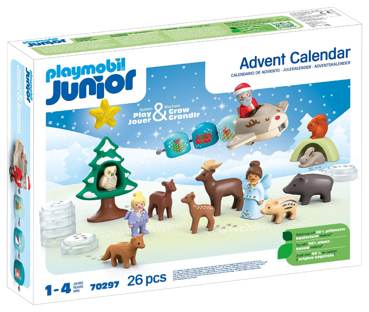 Playmobil Junior Advent Calendar: Snowy Christmas