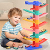 Niplooow Car Ramp Toys, Race Track Car Toy For Toddler Age 3 4 5 6 Year Old Boy With 12 Mini Cars, Gift For Toddlers Boys Girls