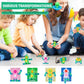 24Pcs Pop Fidget Spinners Bulk - Diy Deformable Astronaut Fingertip Toys With Cards Keychain Fidget Spinners Glow In The Dark Pa