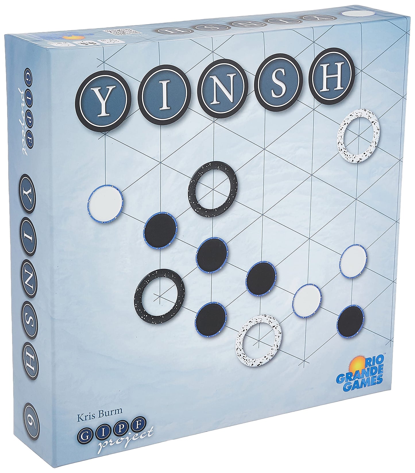 Rio Grande Games Yinsh Strategy Board Game - Cardstock Material, Model 224RGG