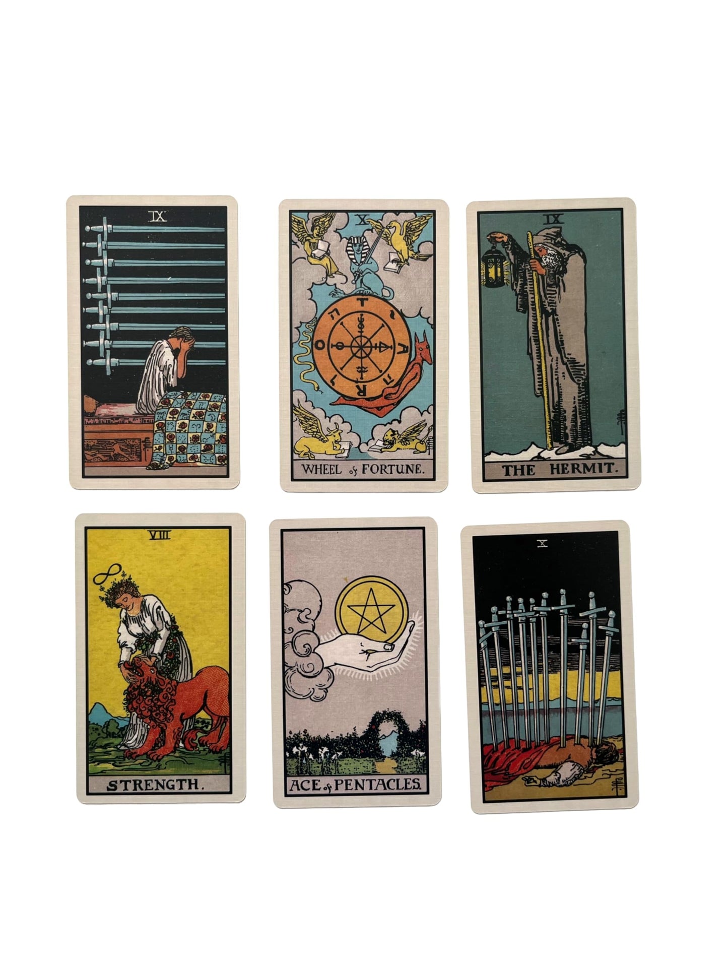 Vieux Monde Express Classic 1909 Tarot Deck & 88 Page Guide | Made In Usa