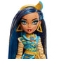 Monster High Doll, Cleo De Nile With Blue Streaked Hair In Signature Look With Fashion Accessories & Pet Dog Tut
