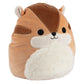 Squishmallows Original 10-Inch Melzie The Chipmunk - Official Jazwares Plush - Collectible Soft & Squishy Chipmunk Stuffed Animal Toy - Add To Your Squad - Gift For Kids, Girls & Boys