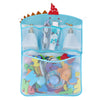 Free Swimming Baby Bath Toy Organizer Set,Quick Drying Mesh Net For Toddler Bathtub Games Holder (Blue)