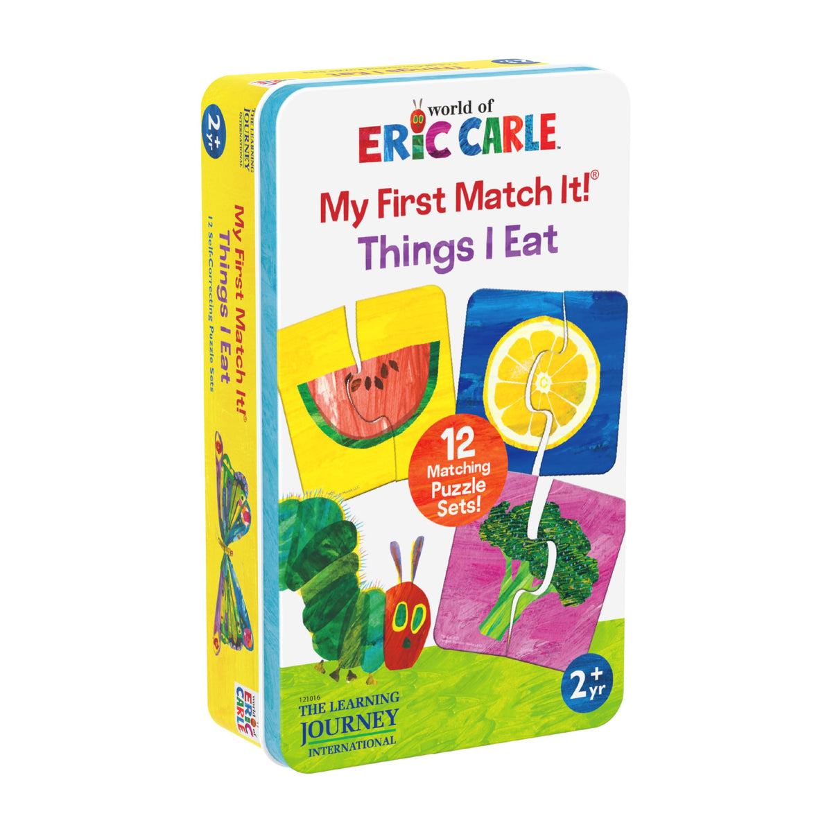 World of Eric Carle  My First Match It! Tin  Things I Eat (New)