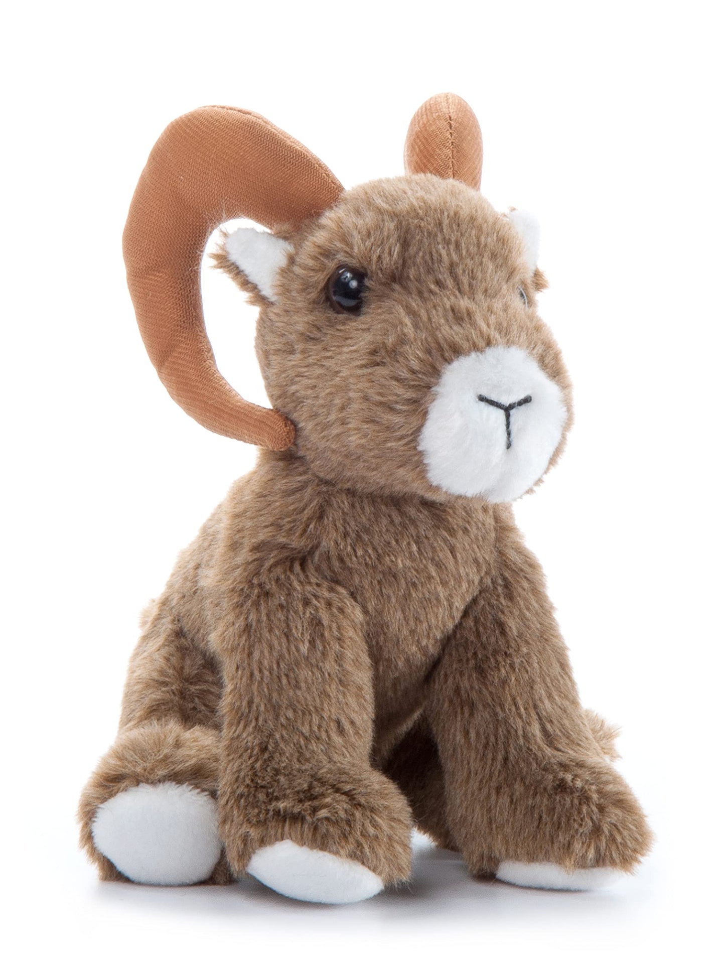 The Petting Zoo Big Horn Sheep Stuffed Animal Plushie, Gifts For Kids, Wild Onez Babiez Zoo Animals, Big Horn Sheep Plush Toy 6