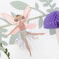 Meri Meri Fairy Garland - 10' Multicolored Paper Party Garland - Model 210628 for Fairy Party Decorations