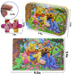 60 Piece Jigsaw Puzzles For Kids Ages 4-8 Winnie The Pooh Puzzle- Family Game Reduced Pressure Toy Gift For Children (2500)