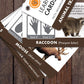 Ust Learn & Live Educational Card Set, Animal Tracking