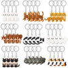 Hicarer 36 Pack Barnyard Farm Animal Keychains Farm Theme Key Ring Decoration Farm Birthday Party Supplies Favors (Cat Style)
