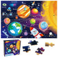 Synarry 100 Piece Puzzles For Kids, Space Puzzle For Kids Ages 4-8 Solar System Puzzle For Kids 3-5, 100 Pieces Puzzles For 3 4 5 6 7 8 Year Olds Boys Girls Childrens, Fun Planet Puzzle With Names
