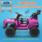 Enyopro 12V Ford Bronco Raptor Ride On Car For Kids, Electric Power Car Ride-On Toy For Toddlers W/Remote Control, 4 Wheels Spri