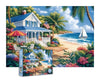 300 Pieces Puzzle for Adults Beach Jigsaw Puzzles Family Puzzle Game - Finished Size is 20.5 x 15 inch