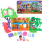 Dora, Explore & Play Rainforest Casita Playset, Dora & Boots Figures, Dollhouse Furniture, Bilingual Phrases, Kids Toys For Girl