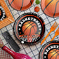 96 Pcs Basketball Birthday Party Decorations Basketball Plates and Napkins Disposable Dinnerware Tableware for Teenagers Kids Bo