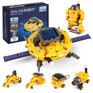 Stem Projects For Kids Ages 8-12, Science Kits, Solar Space Toys Gifts For 8-14 Year Old Teen Boys Girls, 120Pcs Building Experiments Robots For Teenage Ages 9 10 11 12.