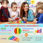 DIFFYBOX Kids Musical Instruments Montessori Baby Musical Toys for Toddlers 3-5 Wooden Percussion Instruments Toy for Preschool