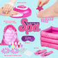 Shemira Gift Set for Girls 7, 8, 9, 10-12 Years Old, Spa Day Toys, Kids Manicure Pedicure Kit and Nail Art Kit, Birthday Gifts f