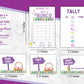 Easter Bunco Theme Set - Bunco Score Sheets - Spring Themed Bunco - Easter Scorecards - Tally Sheets - Ghost Player - Bunco Babe