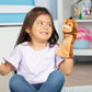 Melissa & Doug Safari Buddies Hand Puppets Set of 6, Plush Fabric Toys for Toddlers, Multicolor, Ages 2+ (Model 9118)