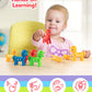 Coogam Unicorn Letters Matching Game,13Pcs Uppercase Lowercase Alphabet Toys, Abc Match Games Preschool Educational Montessori Toys For 2 3 4 Toddlers Boys Girls