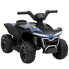 Qaba Kids Atv Quad, 6V Electric Four Wheeler With 1.6Mph Max Speed, Rechargeable Battery, Battery Powered Ride On Toy With Light