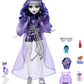 Monster High Spectra Vondergeist Doll with Ferret Rhuen, Accessories, Purple, Model HXH77