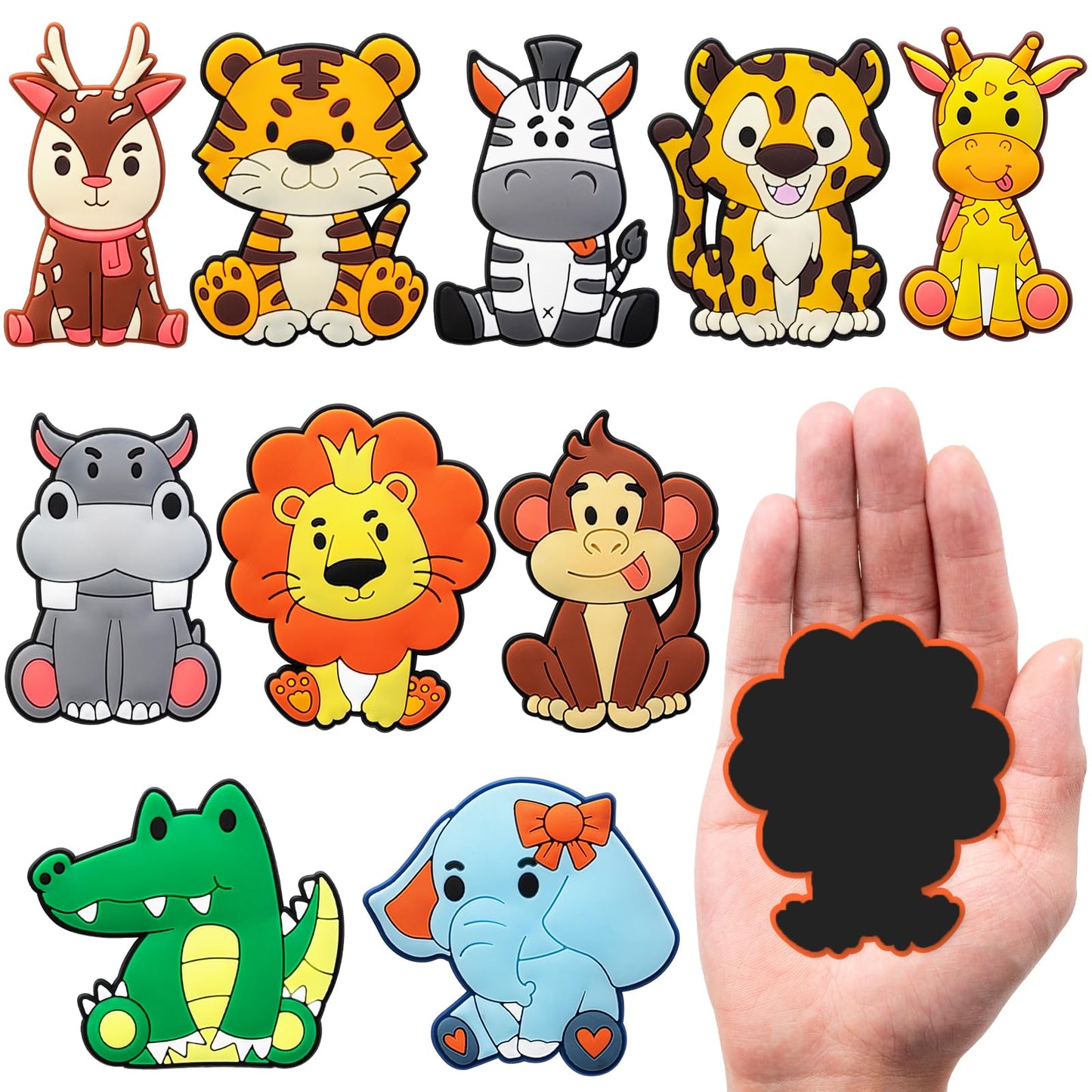 Animal Fridge Magnets For Toddlers,Refrigerator Magnets For Kids Full Back Magnetic Kids Educational Toys Baby Magnets Gift For
