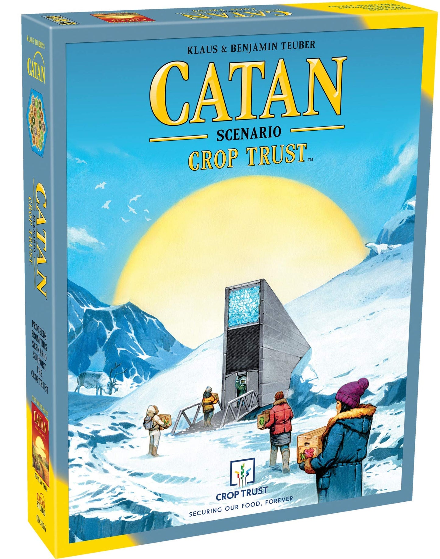 CATAN Catan Crop Trust Board Game - Standard Size, Multicolor, Paper (Model CN3126)