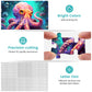 500 Pieces Puzzles for mature-themed Jigsaw Puzzle 500 Piece Puzzle Children Elderly Puzzle Octopus Puzzle Gift for Mom Dad Family Friend Family Activity Games Home Decor Wall Art 20.5x15IN