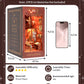 Hamino Book Nook Kit - Explore World Theme Book Nook Kits For Adults Teens And Beginners, 3D Wooden Puzzle Diy Miniature House K