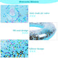 Elcoho 8 Pieces 36 Inches Inflatable Pool Floats Colorful Glitter Pool Tubes Transparent Swimming Ring Pool Floats Toy for Summer Beach  Pool Supplies