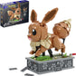 Mega Pokémon Action Figure Building Set - Motion Eevee, 1366 Pieces, Plastic, Multicolor, Model HTH71