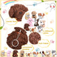 Aoriher 9 Pcs Mini Plush Dog Bulk 4.7 Inch Puppy Stuffed Animals Small Stuffed Dogs Cute Assorted Soft Puppy Toys For Birthday V