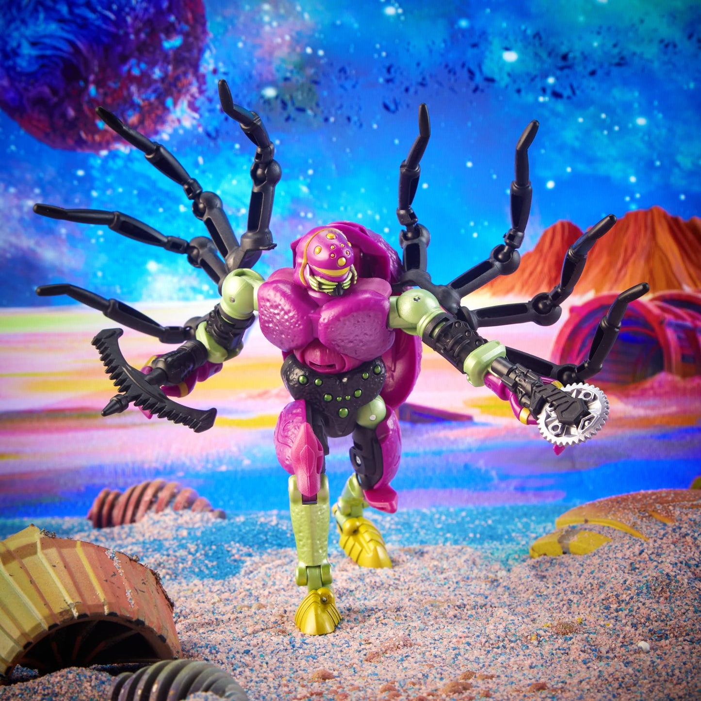 Transformers Toys Generations Legacy Deluxe Predacon Tarantulas Action Figure - Kids Ages 8 And Up, 5.5-Inch