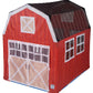 Pacific Play Tents 60810 Barnyard Playhouse Tent, 48'' X 38'' X 48'', Multi
