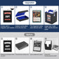 Mtg Deck Box With Commander Display -Patented Design, 5 In 1 Trading Card Storage Box Fit 400 Double-Sleeved Cards, Card Deck Ca