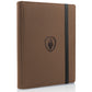 enhanced Card Binder 9 Pocket  Fabmaker PU Cover Trading Card Binder for 360 Cards  Sturdy Card Collection Album  Card Holder Folders for YuGiOh  MTG  TCG  Game Cards & Sports Cards  Brown