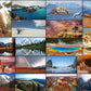 Our National Parks 500 Piece Puzzle - Usa National Parks Jigsaw Puzzle, Acadia National Park, Yellowstone, Zion, Arches, Crater
