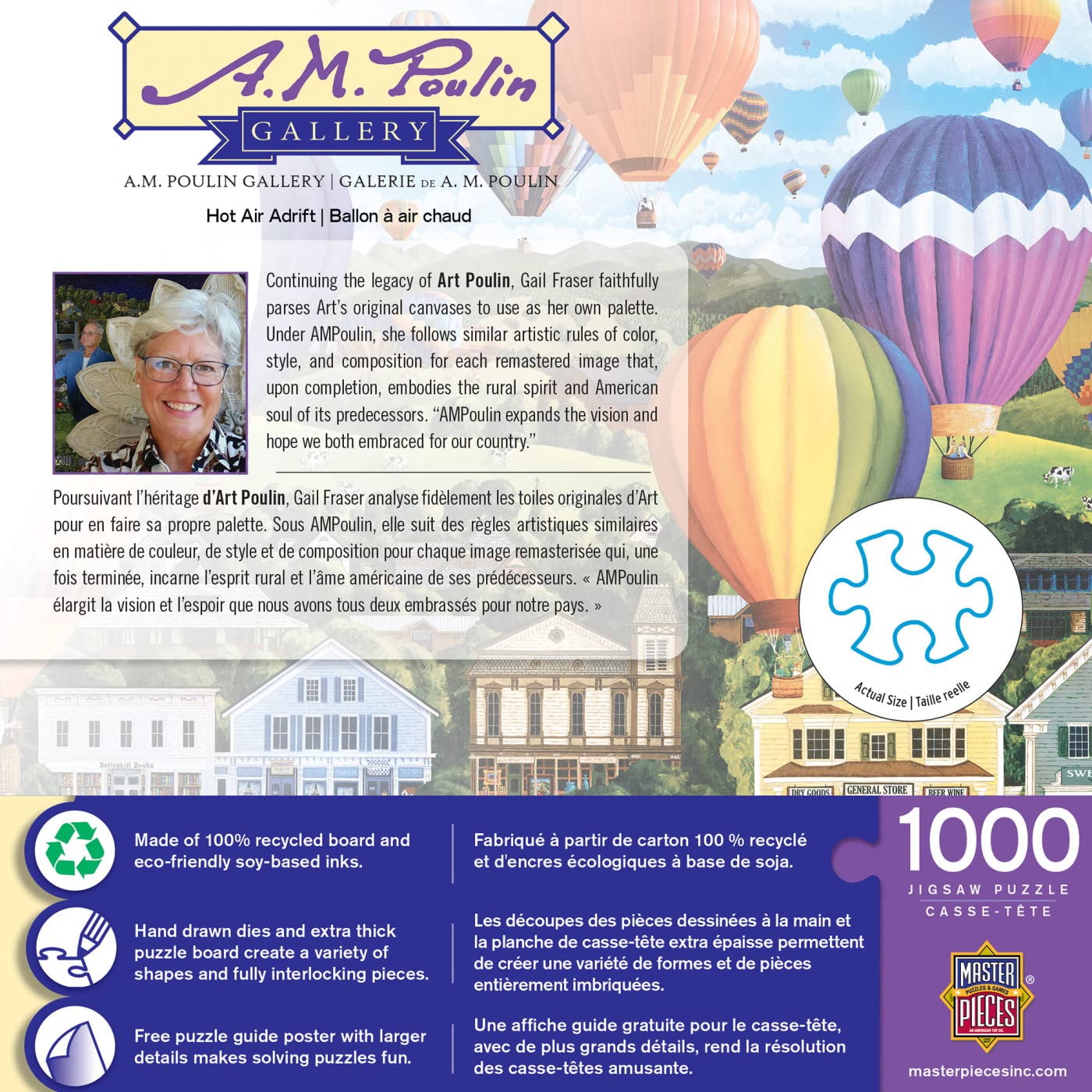 Hot Air Adrift 1000 Pc