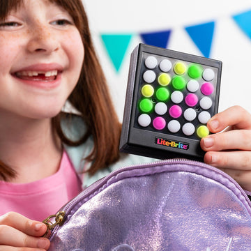 Lite Brite Mini Touch Art Set - Creative Light-Up Toy for Ages 6+, Model 02405, Made of Durable ABS Plastic, Colorful Mini Design