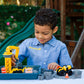 CAT Dig N' Build Concrete Playset - 12 oz Compound in Yellow Storage Container, Ideal Construction Toys for Kids