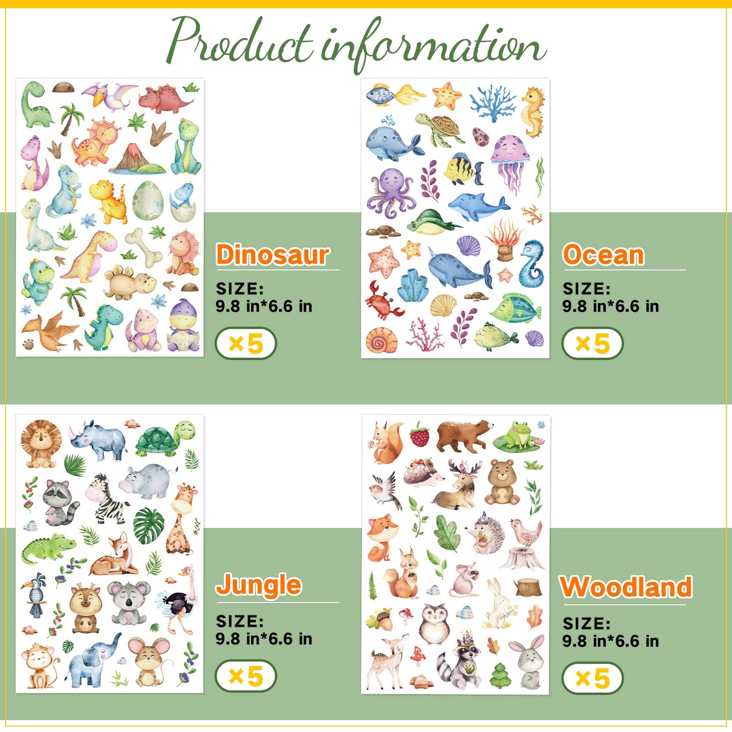 Cute Cat Stickers Kitty Decal Sticker 685 Counts Party Gifts Goodie Bags Decor Reward Animal Birthday Party Favors Vinyl Waterproof Cat Water Bottle Laptop Stickers Invitation Decor